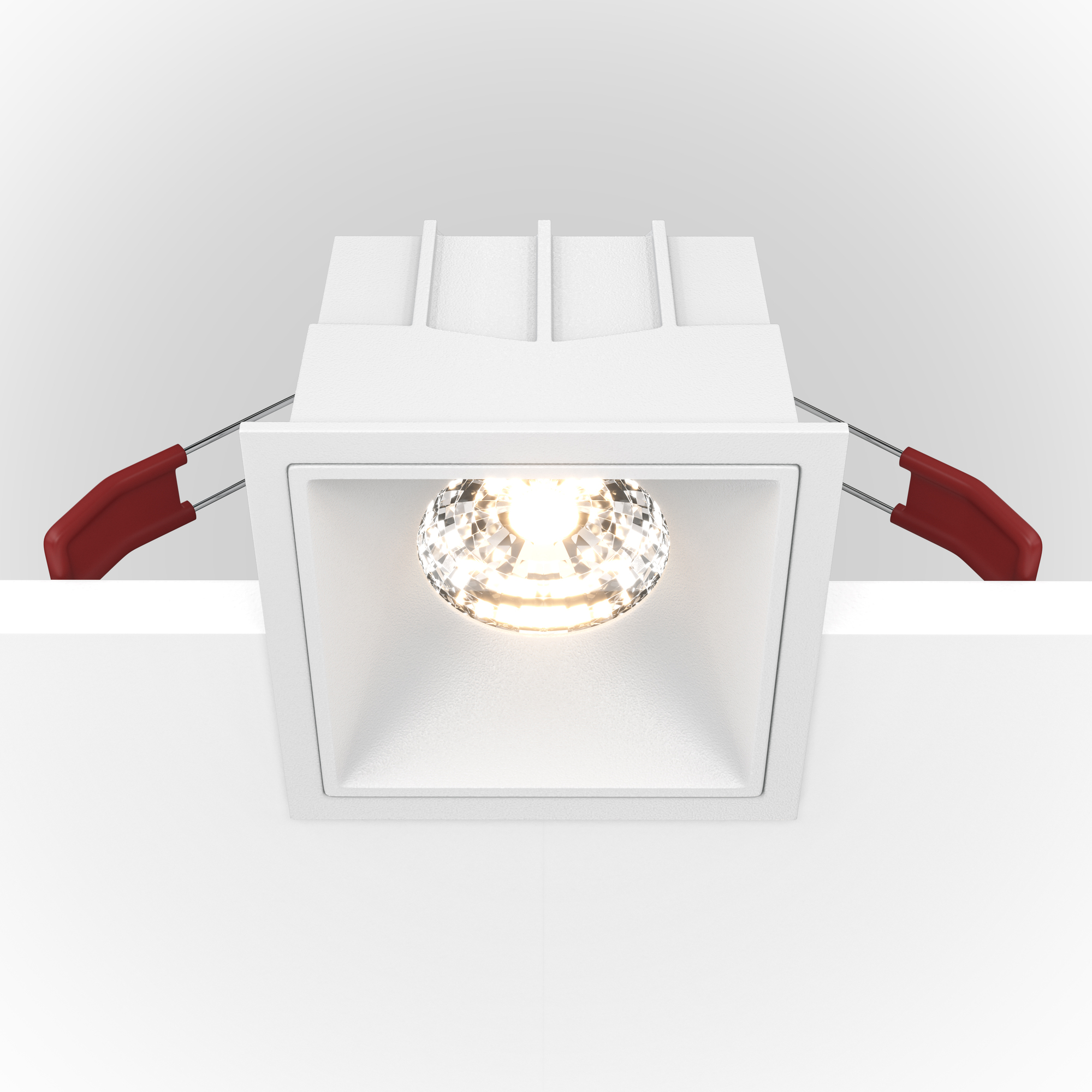 Светильник встраиваемый Maytoni Alfa LED DL043-01-15W4K-SQ-W