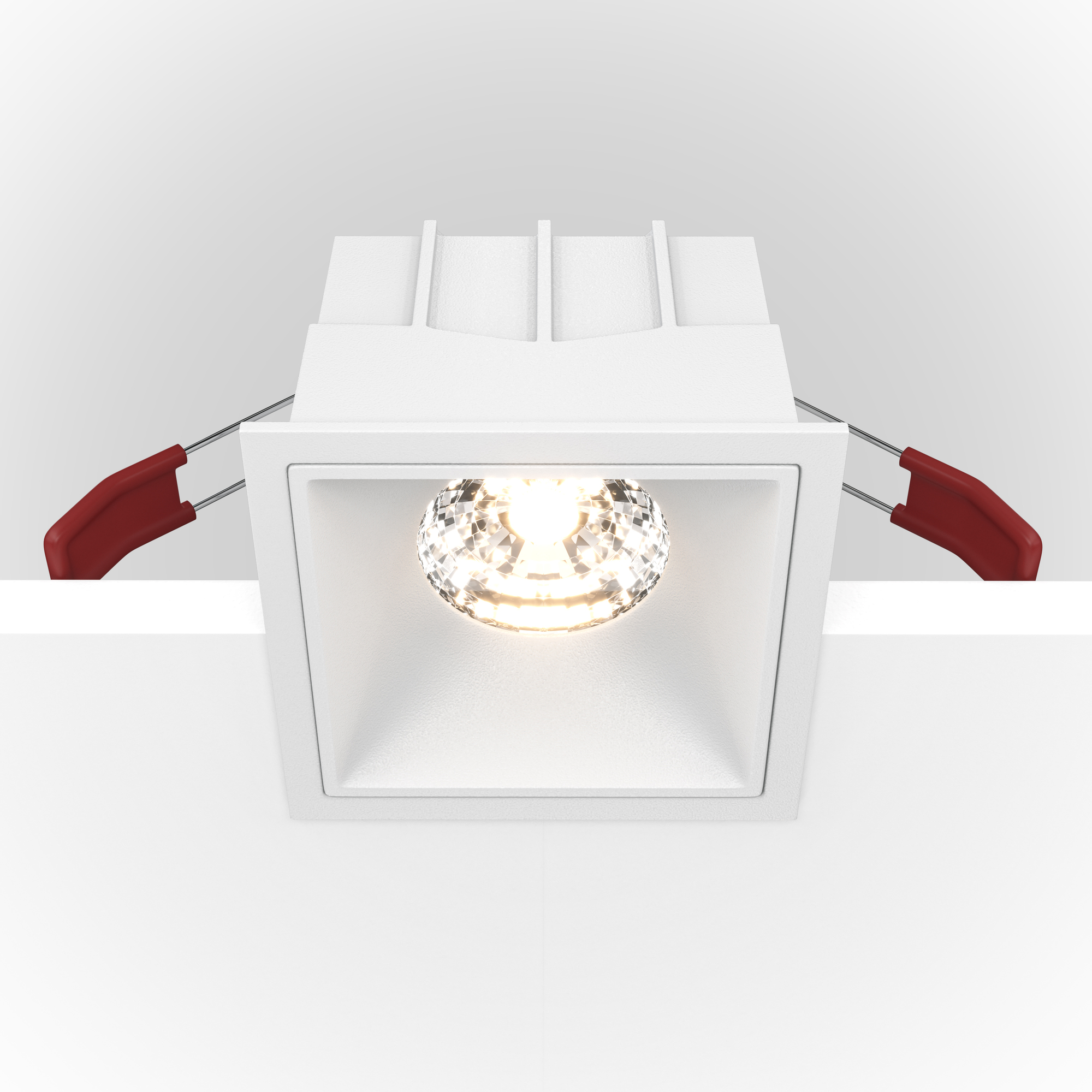 Светильник встраиваемый Maytoni Alfa LED DL043-01-15W3K-SQ-W
