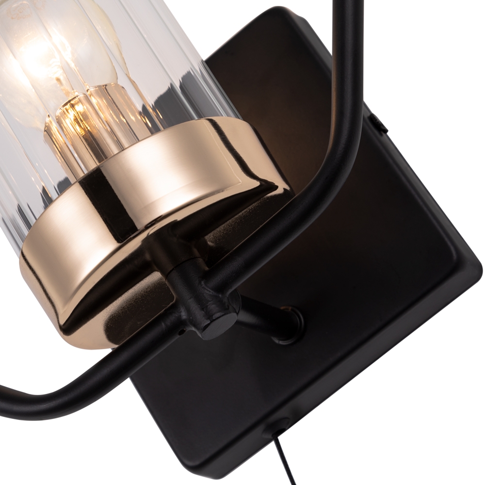 Настенный светильник Arte Lamp CELAENO A7004AP-1BK