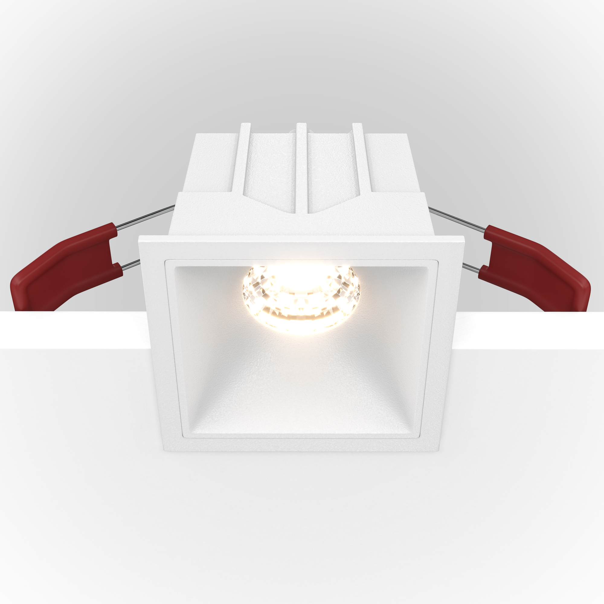 Светильник встраиваемый Maytoni Alfa LED DL043-01-10W3K-SQ-W